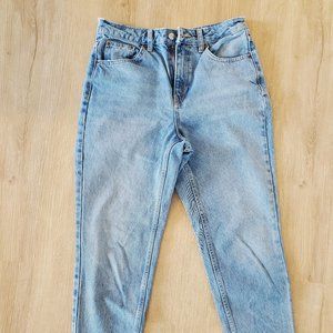TOPSHOP Women's Moto Mom Jeans